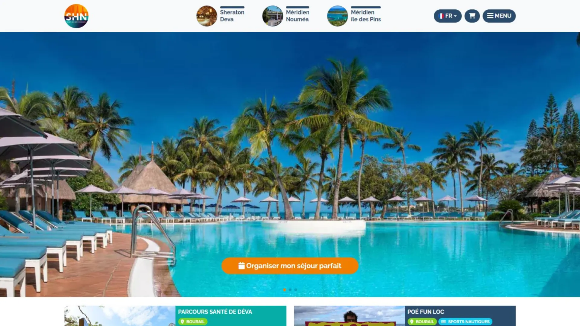 Aperçu du projet Société des Hôtels de Nouméa