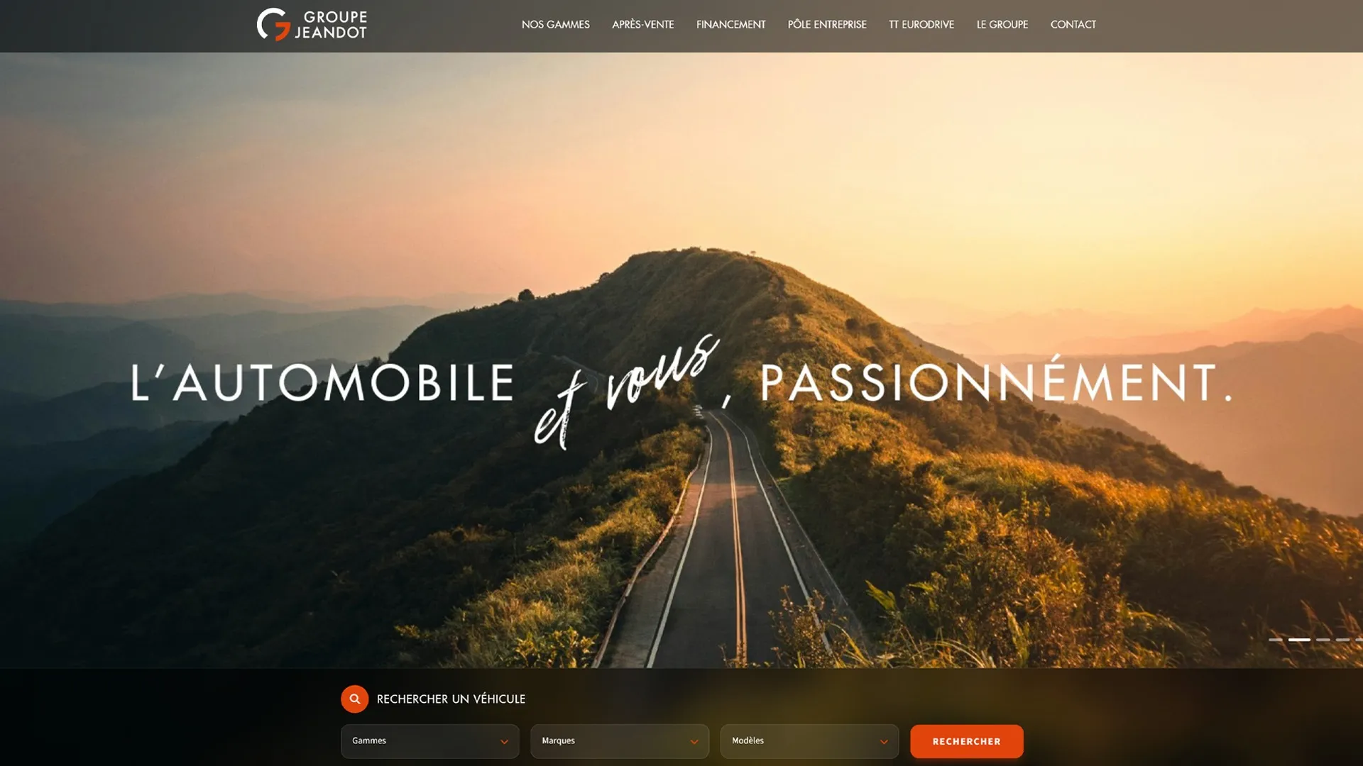 Aperçu du projet Groupe Jeandot