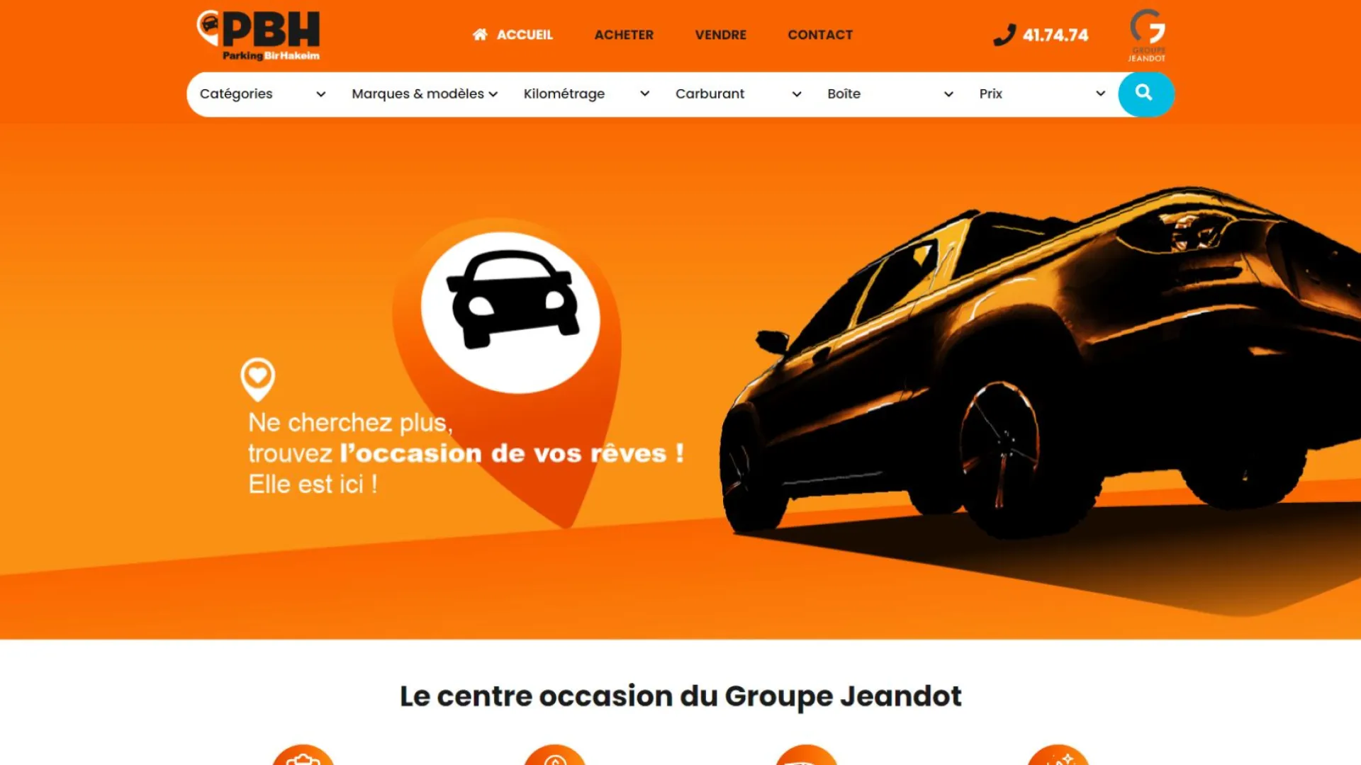 Aperçu du projet Parking Bir Hakeim