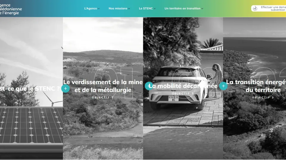Aperçu du projet Agence Calédonienne de l'Énergie