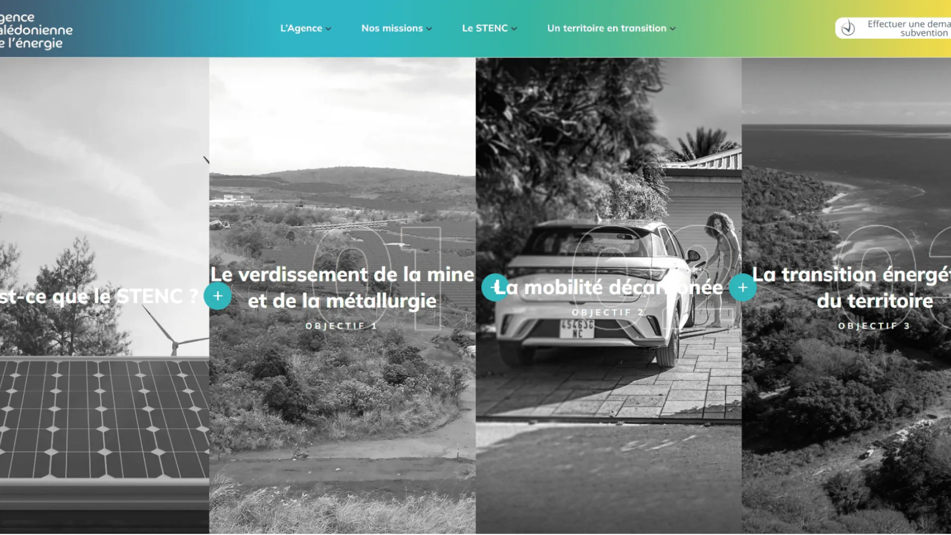 Aperçu du projet Agence Calédonienne de l'Énergie